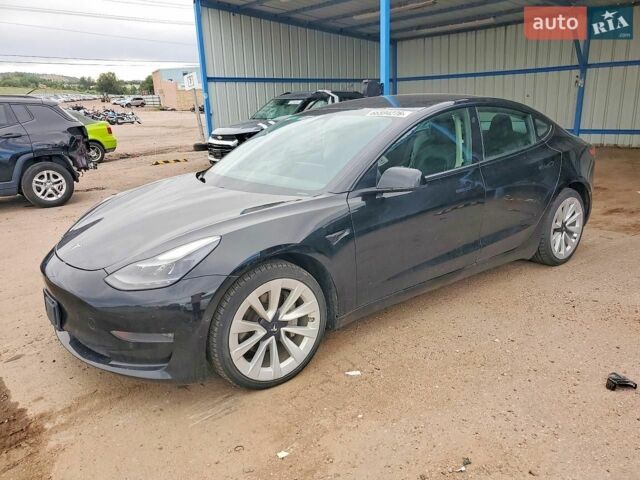 Черный Тесла Модель 3, объемом двигателя 0 л и пробегом 40 тыс. км за 8500 $, фото 1 на Automoto.ua