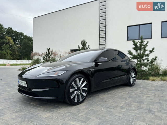 Чорний Тесла Модель 3, об'ємом двигуна 0 л та пробігом 25 тис. км за 28500 $, фото 1 на Automoto.ua