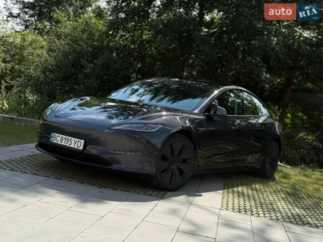 Черный Тесла Модель 3, объемом двигателя 0 л и пробегом 7 тыс. км за 27500 $, фото 1 на Automoto.ua