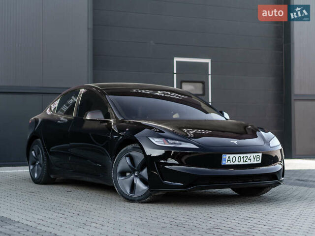 Черный Тесла Модель 3, объемом двигателя 0 л и пробегом 16 тыс. км за 32000 $, фото 1 на Automoto.ua