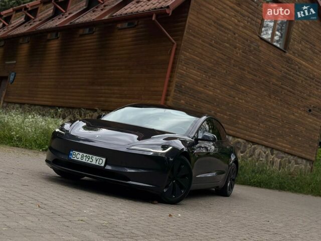 Черный Тесла Модель 3, объемом двигателя 0 л и пробегом 7 тыс. км за 26300 $, фото 1 на Automoto.ua