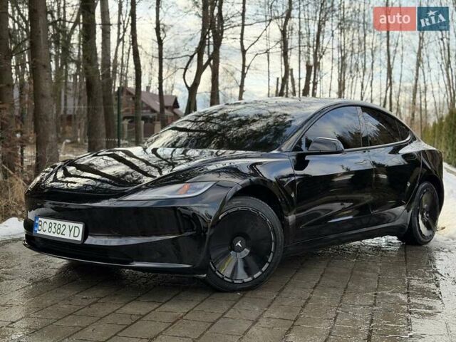 Черный Тесла Модель 3, объемом двигателя 0 л и пробегом 4 тыс. км за 26400 $, фото 1 на Automoto.ua