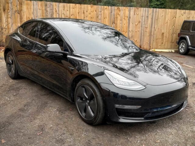 Черный Тесла Модель 3, объемом двигателя 0 л и пробегом 45 тыс. км за 9000 $, фото 1 на Automoto.ua