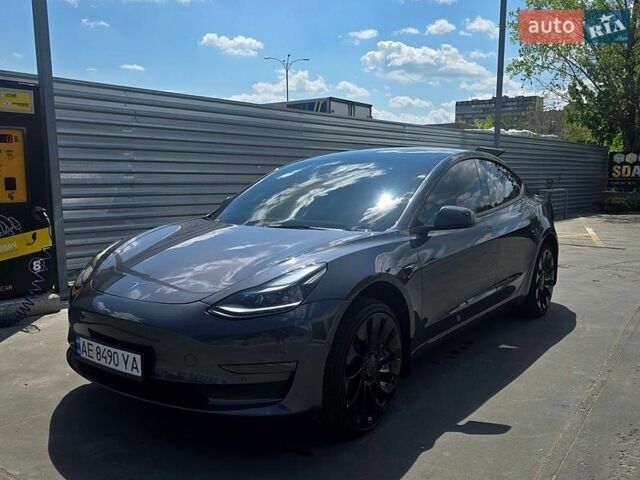 Коричневый Тесла Модель 3, объемом двигателя 0 л и пробегом 80 тыс. км за 22500 $, фото 1 на Automoto.ua