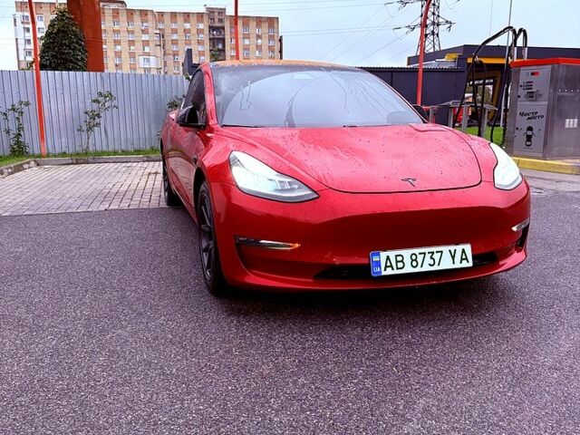 Червоний Тесла Модель 3, об'ємом двигуна 0 л та пробігом 120 тис. км за 16800 $, фото 1 на Automoto.ua