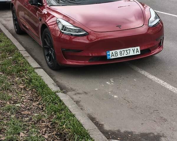 Червоний Тесла Модель 3, об'ємом двигуна 0 л та пробігом 124 тис. км за 16400 $, фото 1 на Automoto.ua