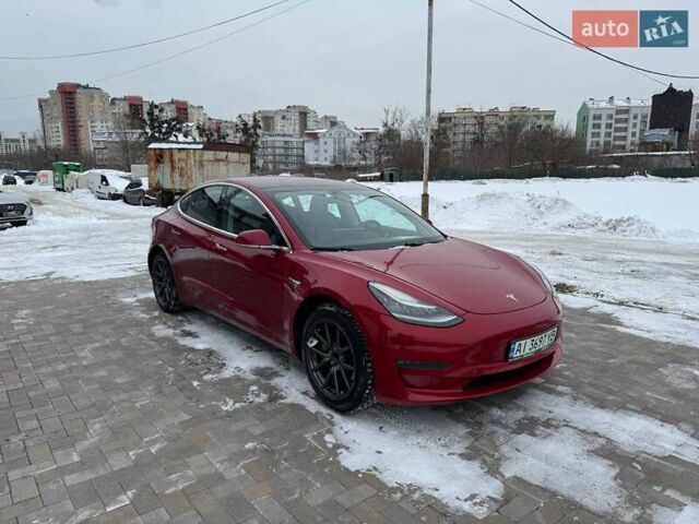 Красный Тесла Модель 3, объемом двигателя 0 л и пробегом 148 тыс. км за 16000 $, фото 1 на Automoto.ua