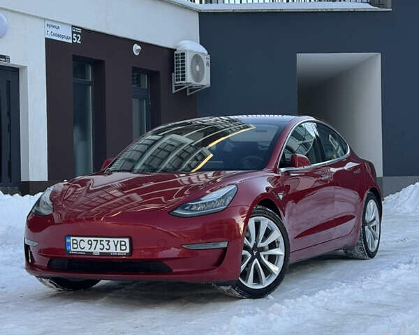 Червоний Тесла Модель 3, об'ємом двигуна 0 л та пробігом 164 тис. км за 15500 $, фото 1 на Automoto.ua