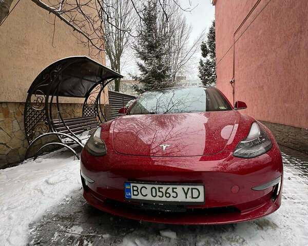 Червоний Тесла Модель 3, об'ємом двигуна 0 л та пробігом 112 тис. км за 15999 $, фото 1 на Automoto.ua