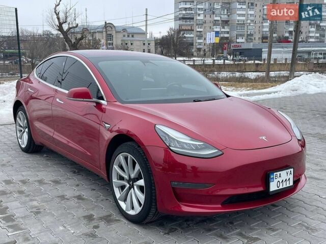 Червоний Тесла Модель 3, об'ємом двигуна 0 л та пробігом 120 тис. км за 16900 $, фото 1 на Automoto.ua