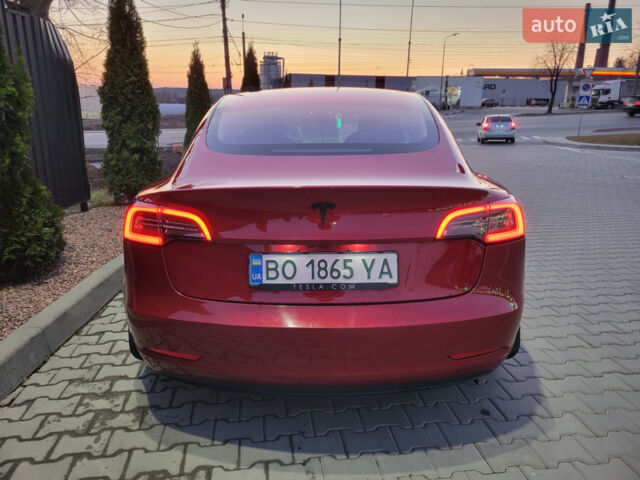 Красный Тесла Модель 3, объемом двигателя 0 л и пробегом 190 тыс. км за 16400 $, фото 1 на Automoto.ua