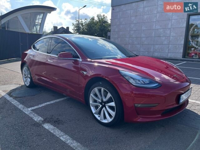 Червоний Тесла Модель 3, об'ємом двигуна 0 л та пробігом 109 тис. км за 15900 $, фото 1 на Automoto.ua