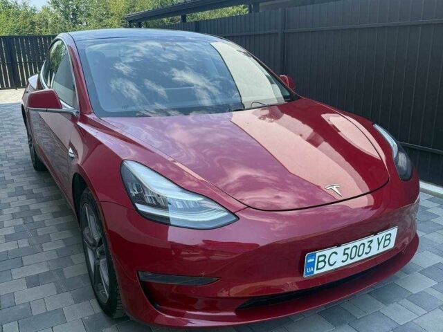 Червоний Тесла Модель 3, об'ємом двигуна 0 л та пробігом 108 тис. км за 14859 $, фото 1 на Automoto.ua
