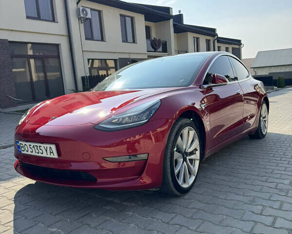 Червоний Тесла Модель 3, об'ємом двигуна 0 л та пробігом 72 тис. км за 18500 $, фото 1 на Automoto.ua