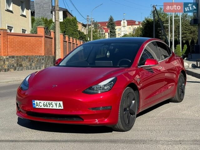 Червоний Тесла Модель 3, об'ємом двигуна 0 л та пробігом 118 тис. км за 14900 $, фото 1 на Automoto.ua