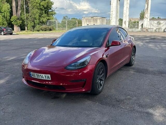 Красный Тесла Модель 3, объемом двигателя 0 л и пробегом 70 тыс. км за 20000 $, фото 1 на Automoto.ua