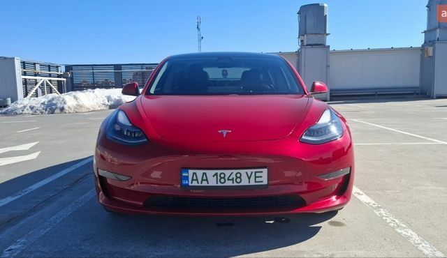 Червоний Тесла Модель 3, об'ємом двигуна 0 л та пробігом 79 тис. км за 19000 $, фото 1 на Automoto.ua