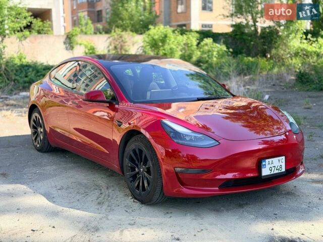 Червоний Тесла Модель 3, об'ємом двигуна 0 л та пробігом 132 тис. км за 19000 $, фото 1 на Automoto.ua