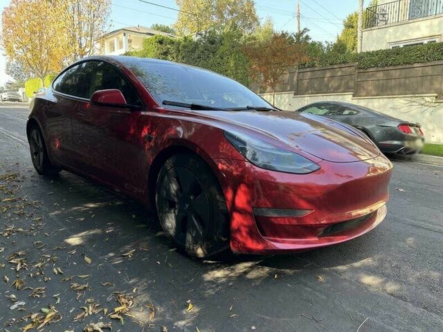 Червоний Тесла Модель 3, об'ємом двигуна 0 л та пробігом 21 тис. км за 12500 $, фото 1 на Automoto.ua