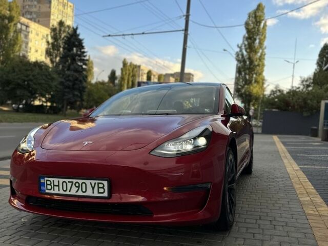 Червоний Тесла Модель 3, об'ємом двигуна 0 л та пробігом 119 тис. км за 19000 $, фото 1 на Automoto.ua