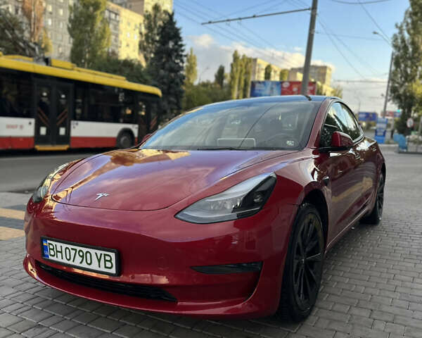 Червоний Тесла Модель 3, об'ємом двигуна 0 л та пробігом 119 тис. км за 19000 $, фото 1 на Automoto.ua