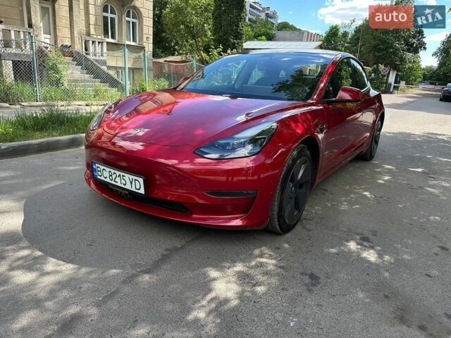 Червоний Тесла Модель 3, об'ємом двигуна 0 л та пробігом 18 тис. км за 21500 $, фото 1 на Automoto.ua