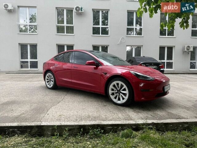 Червоний Тесла Модель 3, об'ємом двигуна 0 л та пробігом 38 тис. км за 18300 $, фото 1 на Automoto.ua