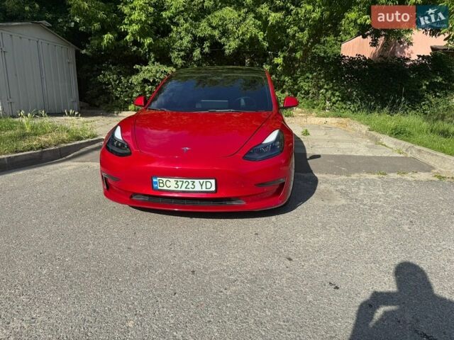 Червоний Тесла Модель 3, об'ємом двигуна 0 л та пробігом 294 тис. км за 14750 $, фото 1 на Automoto.ua
