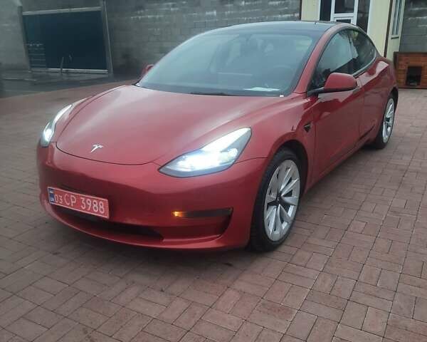 Красный Тесла Модель 3, объемом двигателя 0 л и пробегом 287 тыс. км за 15999 $, фото 1 на Automoto.ua