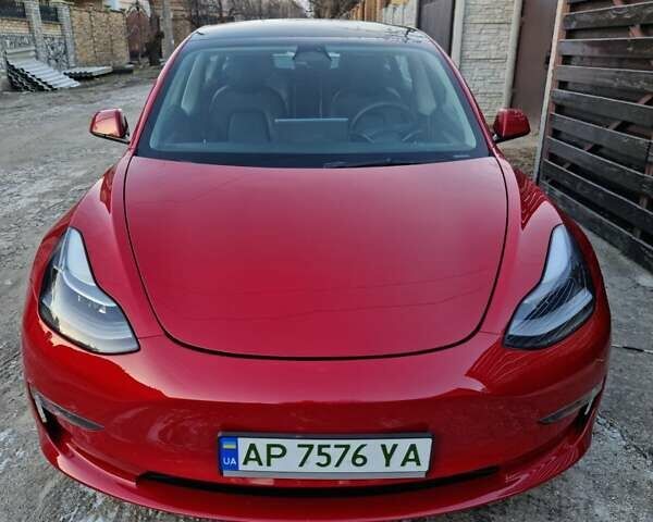Червоний Тесла Модель 3, об'ємом двигуна 0 л та пробігом 165 тис. км за 18500 $, фото 1 на Automoto.ua