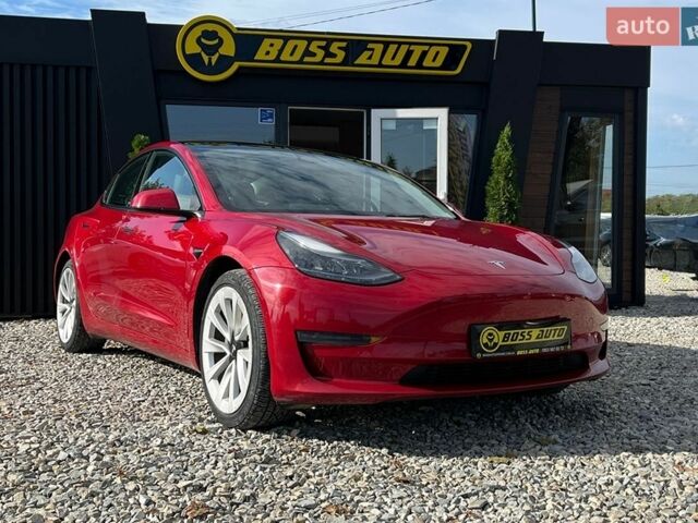 Красный Тесла Модель 3, объемом двигателя 0 л и пробегом 268 тыс. км за 18600 $, фото 1 на Automoto.ua