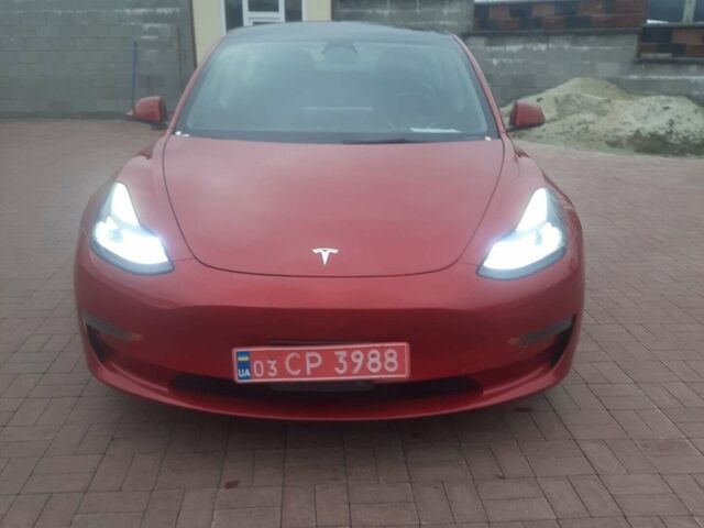 Червоний Тесла Модель 3, об'ємом двигуна 0 л та пробігом 287 тис. км за 15999 $, фото 1 на Automoto.ua