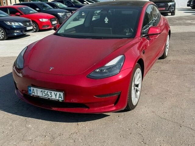 Червоний Тесла Модель 3, об'ємом двигуна 0 л та пробігом 65 тис. км за 19500 $, фото 1 на Automoto.ua