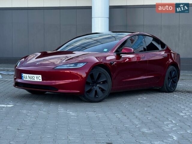Червоний Тесла Модель 3, об'ємом двигуна 0 л та пробігом 10 тис. км за 33700 $, фото 1 на Automoto.ua