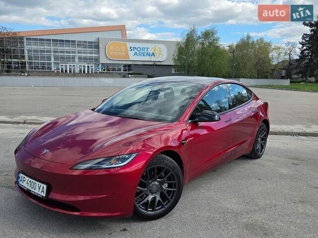 Красный Тесла Модель 3, объемом двигателя 0 л и пробегом 26 тыс. км за 28500 $, фото 1 на Automoto.ua