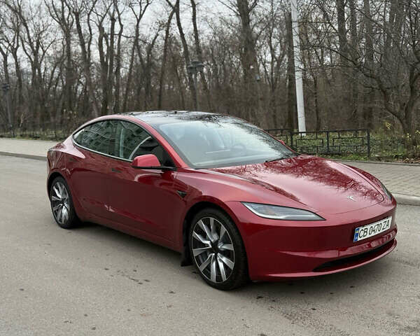 Червоний Тесла Модель 3, об'ємом двигуна 0 л та пробігом 37 тис. км за 27800 $, фото 1 на Automoto.ua