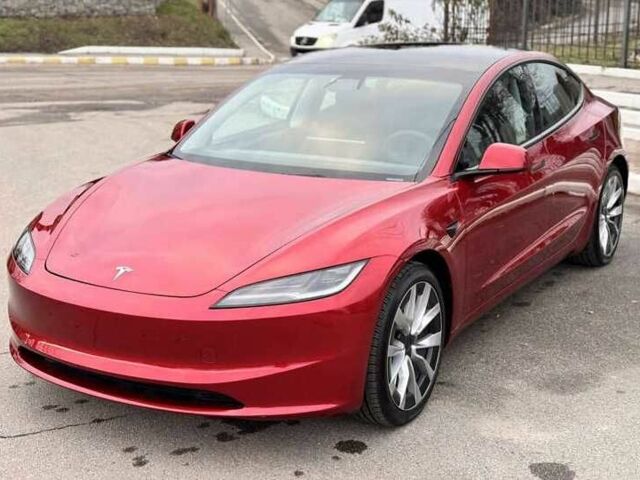 Червоний Тесла Модель 3, об'ємом двигуна 0 л та пробігом 1 тис. км за 23800 $, фото 1 на Automoto.ua