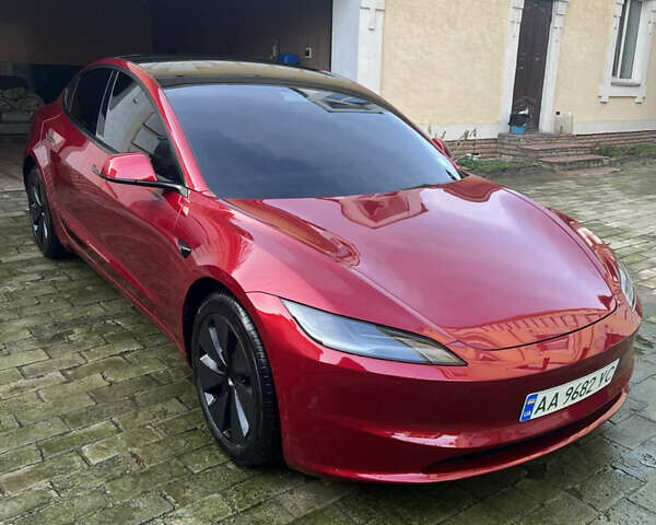 Червоний Тесла Модель 3, об'ємом двигуна 0 л та пробігом 8 тис. км за 32500 $, фото 1 на Automoto.ua