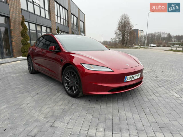Червоний Тесла Модель 3, об'ємом двигуна 0 л та пробігом 10 тис. км за 29900 $, фото 1 на Automoto.ua
