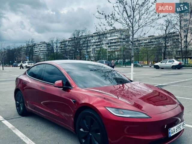 Красный Тесла Модель 3, объемом двигателя 0 л и пробегом 18 тыс. км за 28300 $, фото 1 на Automoto.ua