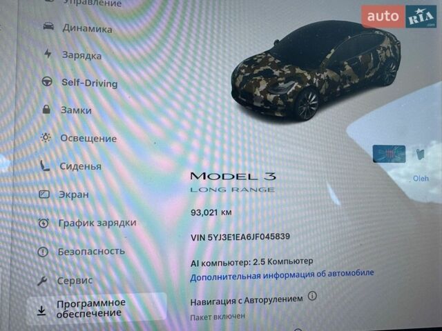 Тесла Модель 3, об'ємом двигуна 0 л та пробігом 90 тис. км за 17200 $, фото 1 на Automoto.ua