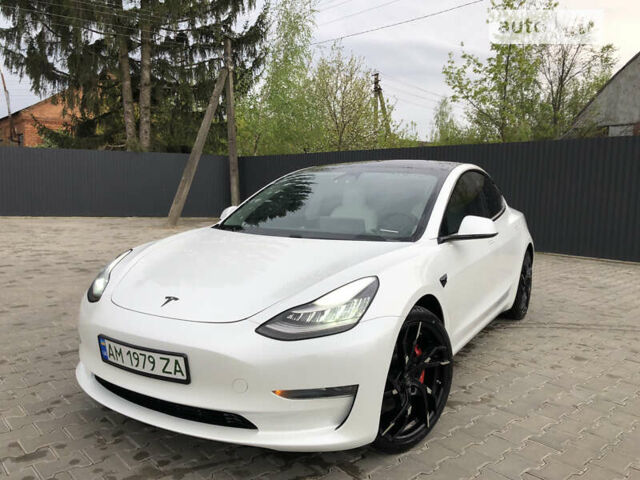 Тесла Модель 3, объемом двигателя 0 л и пробегом 57 тыс. км за 26000 $, фото 1 на Automoto.ua