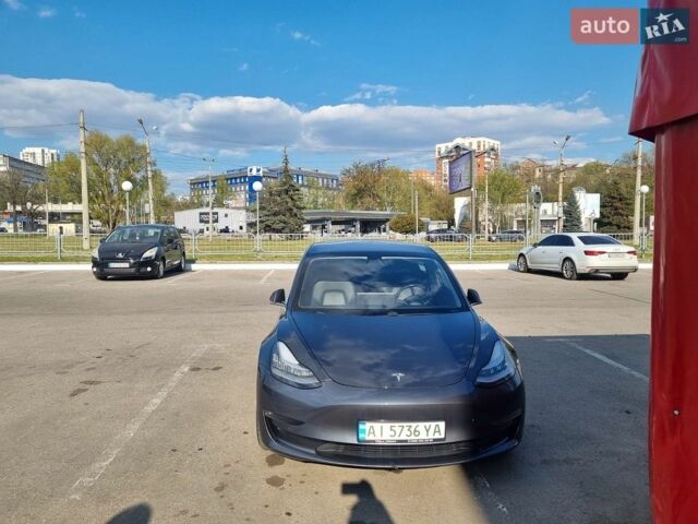 Серый Тесла Модель 3, объемом двигателя 0 л и пробегом 175 тыс. км за 15650 $, фото 1 на Automoto.ua