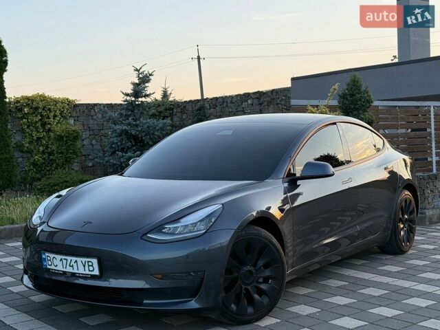 Сірий Тесла Модель 3, об'ємом двигуна 0 л та пробігом 80 тис. км за 17399 $, фото 1 на Automoto.ua