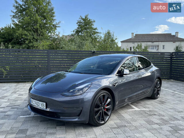 Сірий Тесла Модель 3, об'ємом двигуна 0 л та пробігом 84 тис. км за 21000 $, фото 1 на Automoto.ua