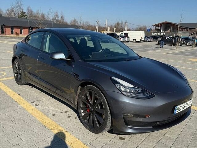 Сірий Тесла Модель 3, об'ємом двигуна 0 л та пробігом 125 тис. км за 18200 $, фото 1 на Automoto.ua