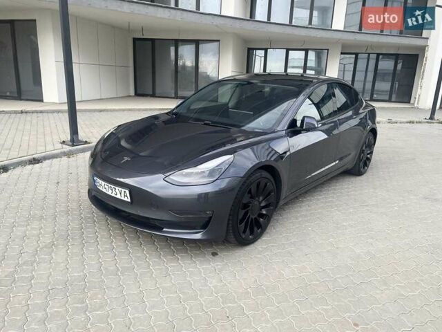 Сірий Тесла Модель 3, об'ємом двигуна 0 л та пробігом 50 тис. км за 22500 $, фото 1 на Automoto.ua