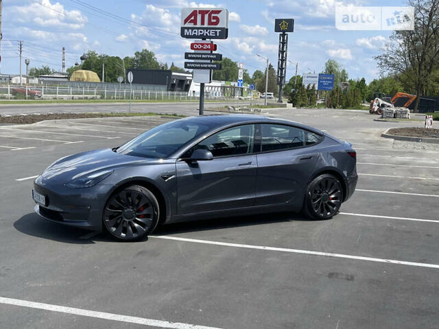 Серый Тесла Модель 3, объемом двигателя 0 л и пробегом 9 тыс. км за 24500 $, фото 1 на Automoto.ua