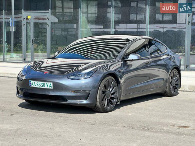 Сірий Тесла Модель 3, об'ємом двигуна 0 л та пробігом 10 тис. км за 28999 $, фото 1 на Automoto.ua