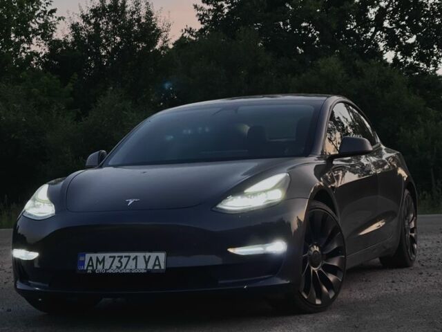 Сірий Тесла Модель 3, об'ємом двигуна 0 л та пробігом 54 тис. км за 22691 $, фото 1 на Automoto.ua
